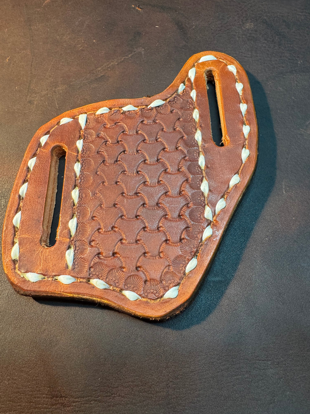 Geometric Pancake Knife sheath
